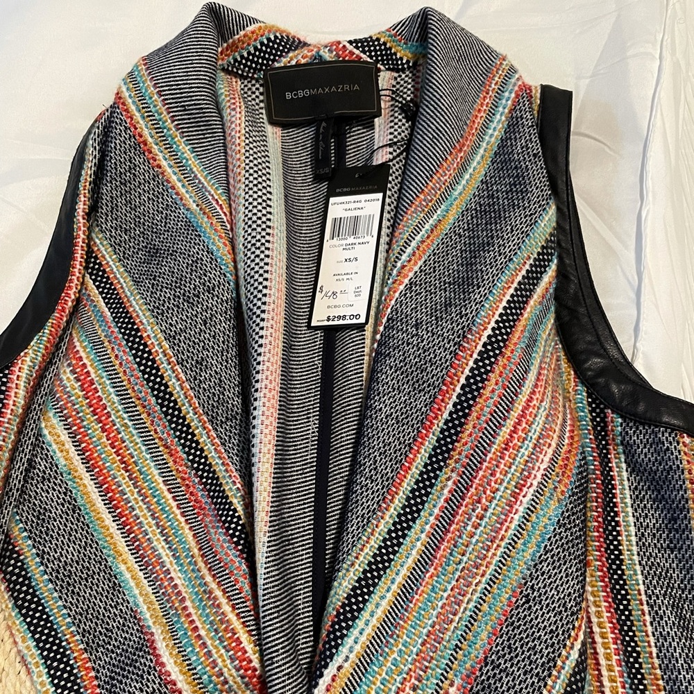BCBG long vest